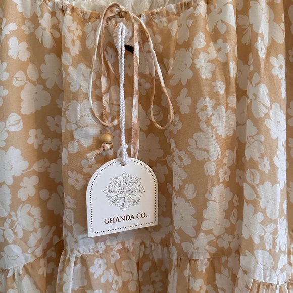 Ghanda Australia Floral Flowy Maxi Dress - Picture 2 of 4